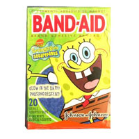 J&J BAND-AID DECORATED ADHESIVE BANDAGES