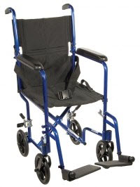 DRIVE MEDICAL ALUMINUM TRANSPORT CHAIRS
