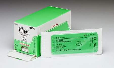 ETHICON ETHILON NYLON SUTURES <font color="#FF0000">(Over Stock Item)</font>