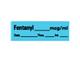 TIMEMED ANESTHESIA DRUG SYRINGE TAPE LABELS