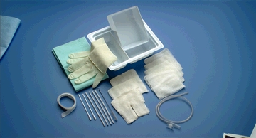 BUSSE TRACHEOSTOMY CARE SET WITH SUCTION CATHETER