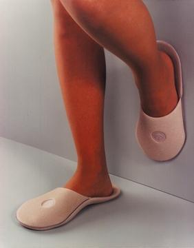 PRINCIPLE BUSINESS PILLOW PAWS SCUFF SLIPPERS