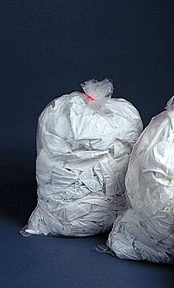 MEDICAL ACTION MELT-A-WAY BIODEGRADABLE WATER SOLUBLE LINEN COLLECTION BAGS