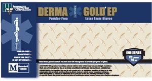 INNOVATIVE DERMAGOLD EP EMS SERIES POWDER-FREE LATEX EXAM GLOVES
