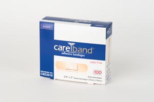 ASO CARE BAND SHEER ADHESIVE STRIPS