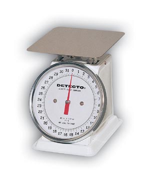 DETECTO MECHANICAL 6in DIAL TYPE PORTION SCALES