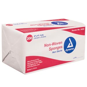 DYNAREX NON-WOVEN SPONGES