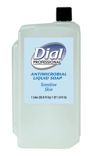 DIAL SENSITIVE SKIN ANTIMICROBIAL SOAP