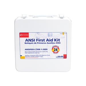 FIRST AID ONLY 24 UNIT (50 PERSON)  ANSI Z308, 1-2003 COMPLIANT KITS