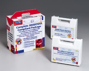 FIRST AID ONLY ANSI/OSHA COMPLIANT PACKAGE