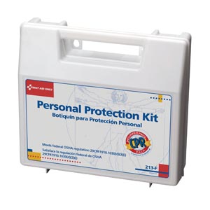 FIRST AID ONLY PERSONAL PROTECTION KIT & CPR PACK