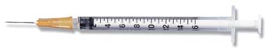BD 1 ML SYRINGES & NEEDLES