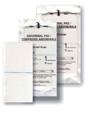 AMD-RITMED ABDOMINAL PADS