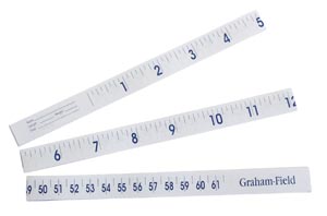 GRAHAM-FIELD GRAFCO PAPER INFANT TAPE MEASURES