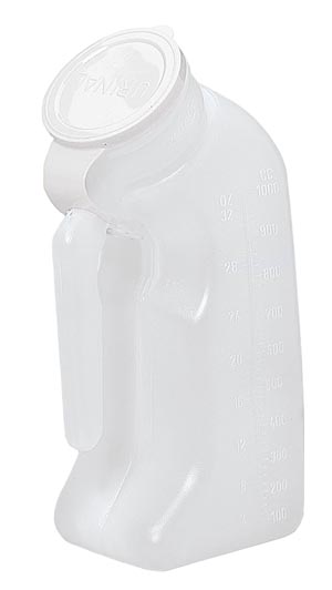 GRAHAM-FIELD MALE URINAL WITH COVER