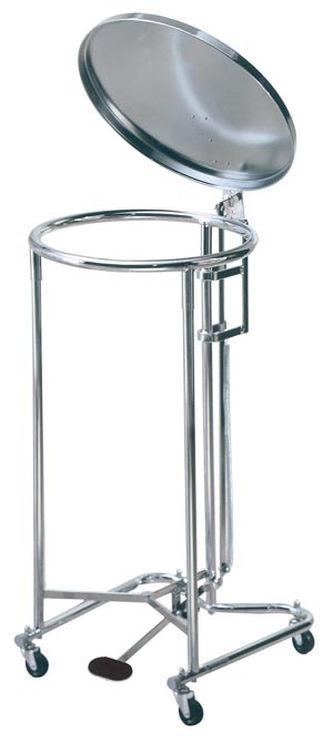 LAKESIDE LINEN HAMPER - ROUND