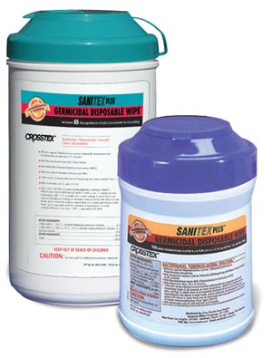CROSSTEX SANITEX PLUS WIPES