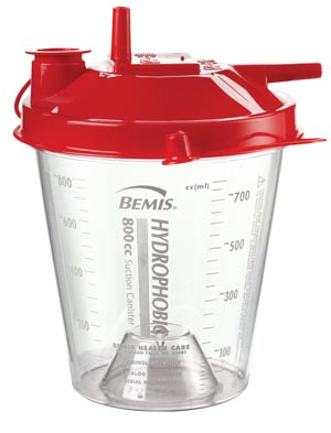 BEMIS HYDROPHOBIC SUCTION CANISTER SYSTEM