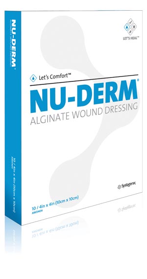 J&J NU-DERM ALGINATE WOUND DRESSING