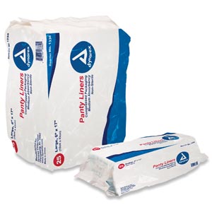DYNAREX DISPOSABLE PANT LINERS