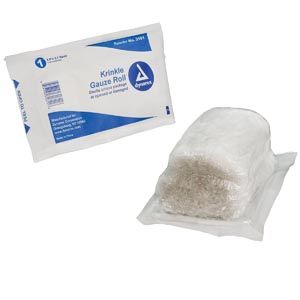 DYNAREX KRINKLE GAUZE ROLLS