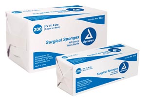 DYNAREX GAUZE SPONGES