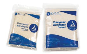 DYNAREX TRIANGULAR BANDAGES