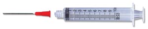 BD 10 ML SYRINGES & NEEDLES