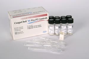 ROCHE COAGUCHEK XS PLUS CONTROLS