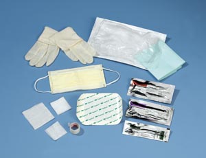 BUSSE CENTRAL LINE DRESSING CHANGE KIT WITH TEGADERM DRESSING
