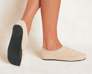 ALBA CARE-STEPS II FLEXIBLE SOLE SLIPPERS