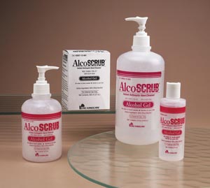 ERIE SCIENTIFIC HANDCARE ALCOSCRUB INSTANT ANTISEPTIC HAND CLEANSER