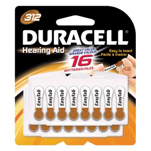 DURACELL HEARING AID BATTERY