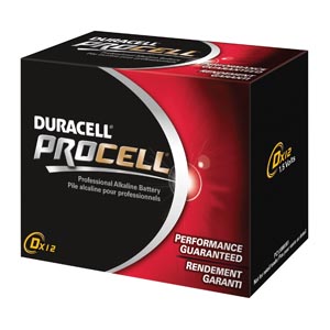 DURACELL PROCELL ALKALINE BATTERY <font color="#FF0000">(Over Stock Item)</font>